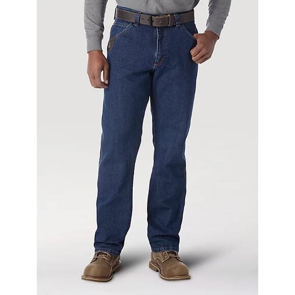 NWT WRANGLER RIGGS WORKWEAR ADVANCED COMFORT FIVE POCKET JEAN - Picture 1 of 9